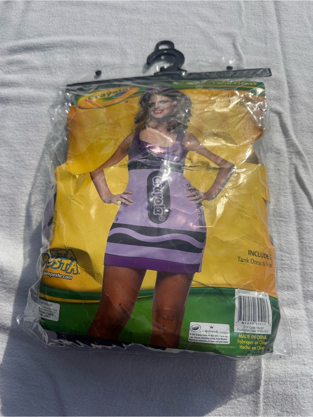 Crayola Purple Crayon Costume Dress for Women